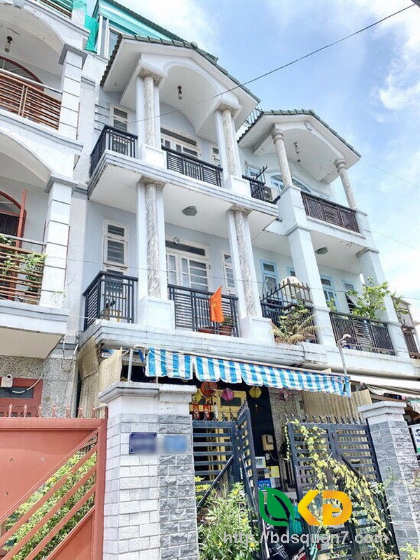 Bán nhà đẹp 2 lầu+sân thượng hẻm 6m 270 Huỳnh Tấn Phát Quận 7